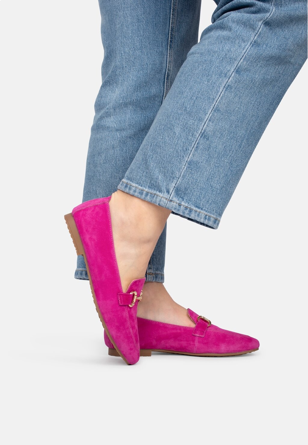

Слипоны Odette Ps Poelman, цвет light red fucsia pink