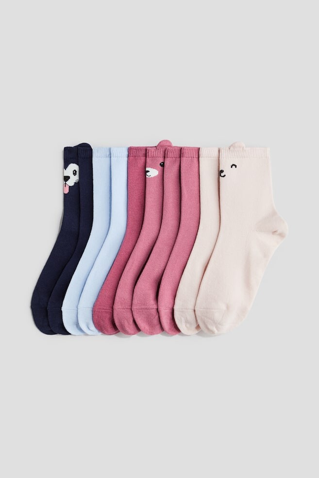 

10-Упаковка носков H&M, мультиколор