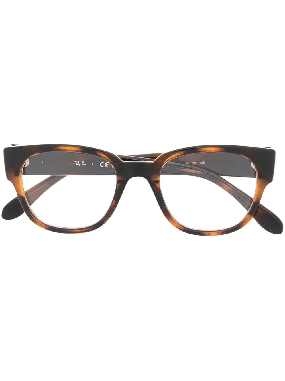 

Очки с логотипом Ray-Ban, коричневый