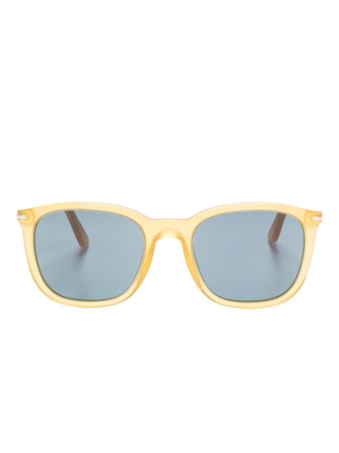 

Persol солнцезащитные очки трапециевидной формы, желтый