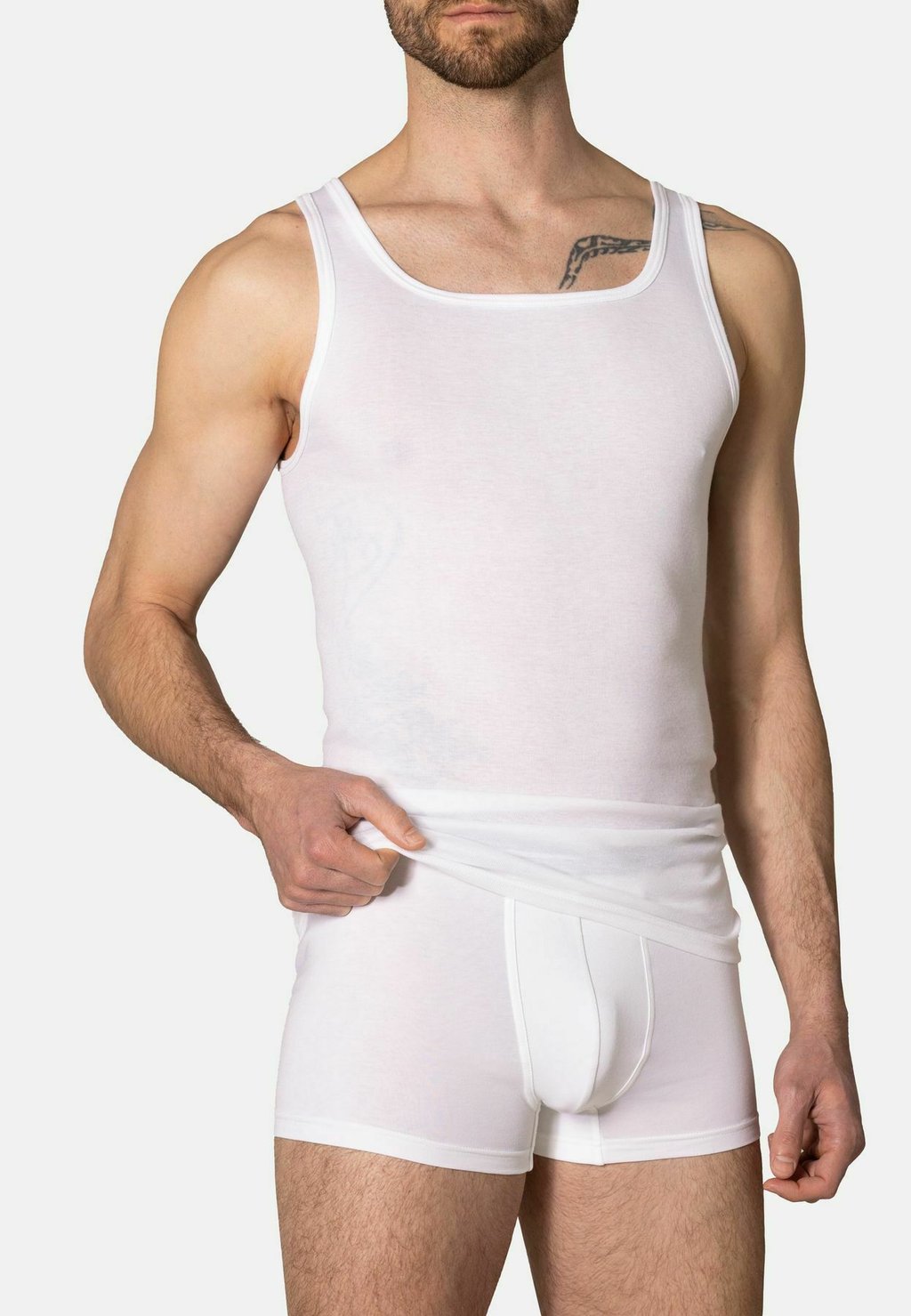 

Нижняя футболка 3ER PACK PIMA HAASIS Bodywear 1919, белый