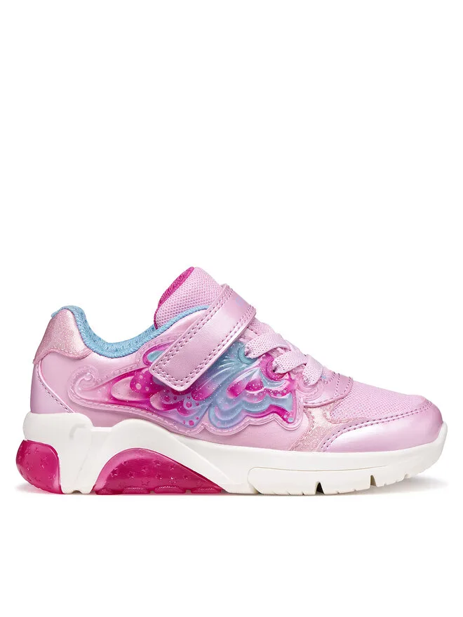 Geox Кроссовки J Fadinlight Girl J65M4A 0NFKC C8207 M розовые