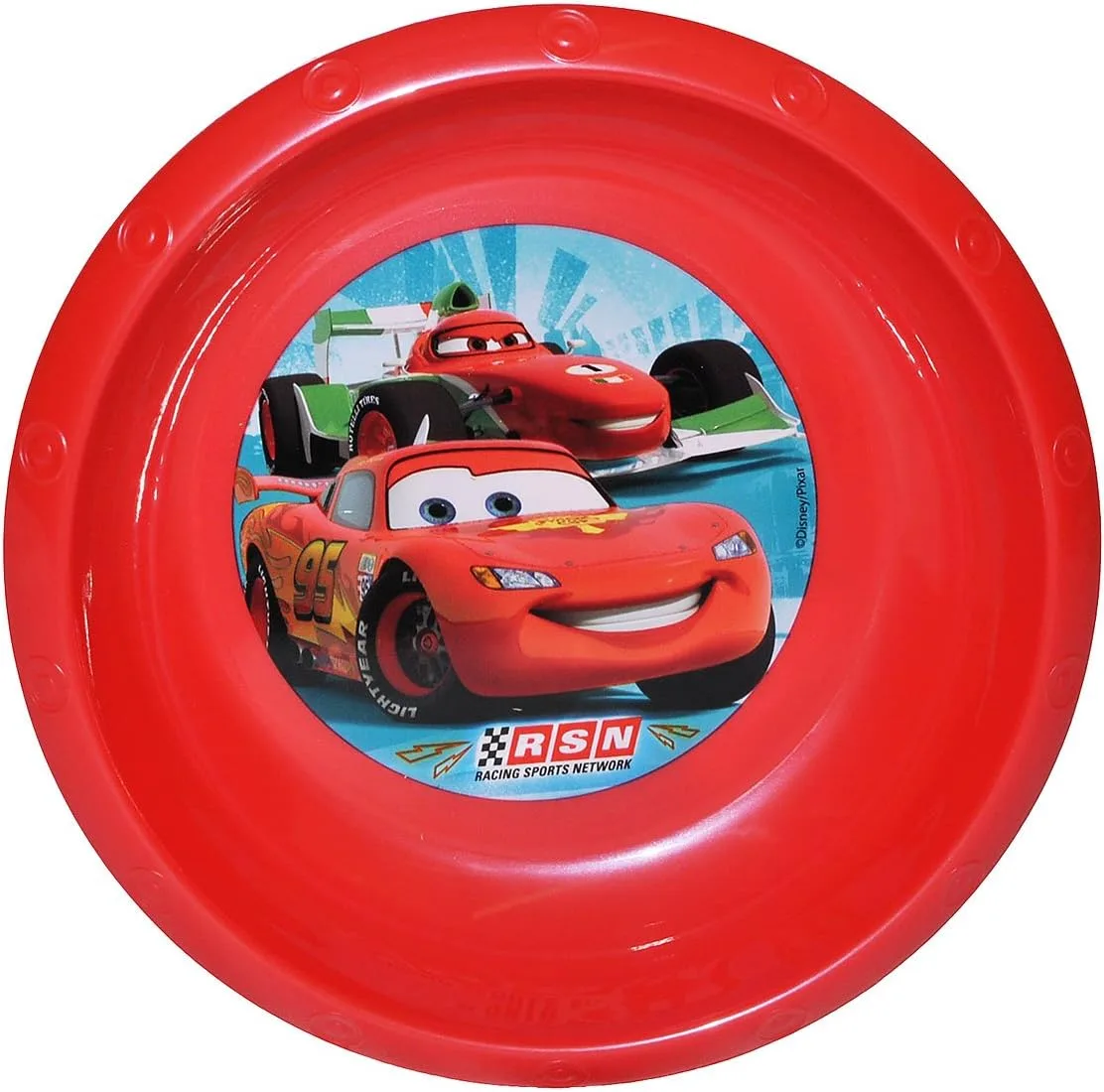 Детская тарелка для супа и каши с машинкой Lightning McQueen alles-meine.de GmbH