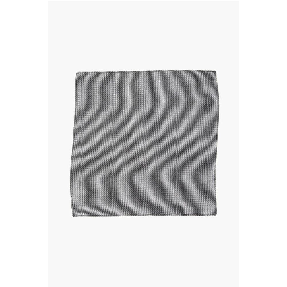 

Шелковый нагрудный платок Dsquared2, черно-белый