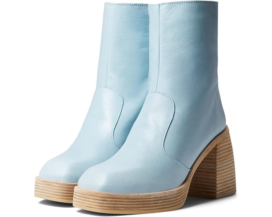 

Ботинки Free People Ruby Platform Boot, цвет Celeste Blue