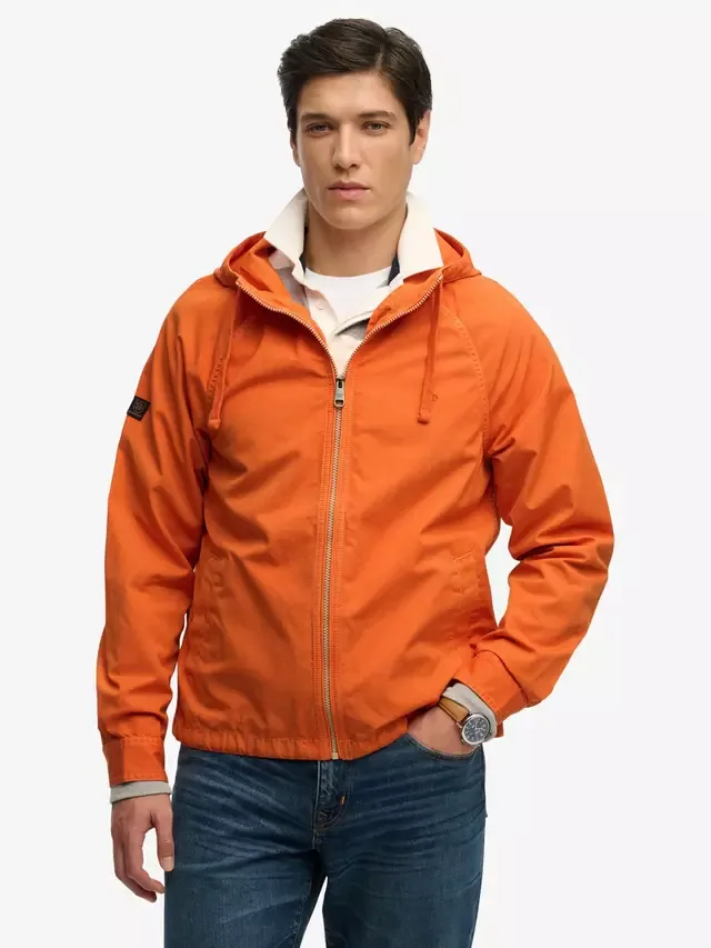 Куртка на молнии Superdry, Washed Orange — фото 4