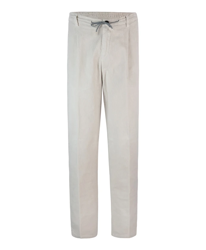 

Брюки из хлопка и эластана Eleventy, бежевый