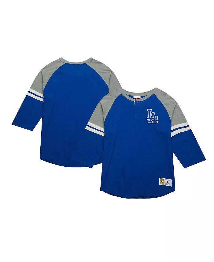 

Мужская футболка с 3/4 рукавом Legendary Raglan Slub Henley из коллекции Cooperstown Collection Los Angeles Dodgers Mitchell & Ness