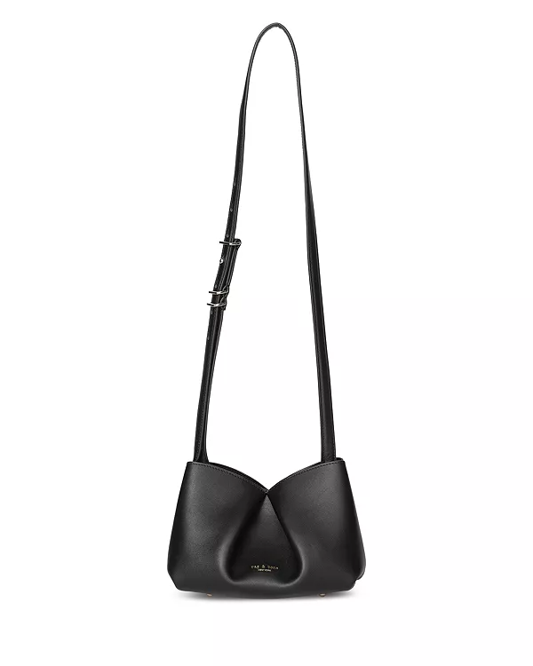 

Маленькая кожаная сумка через плечо Bloom Rag & Bone, черный