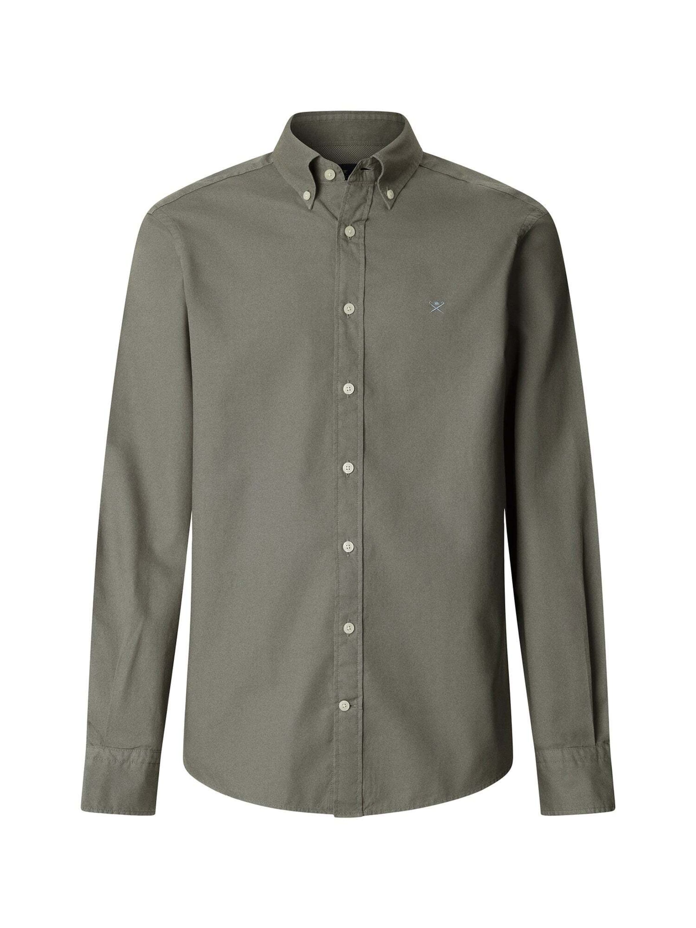 

Hackett London Рубашка на пуговицах Regular fit цвета хаки