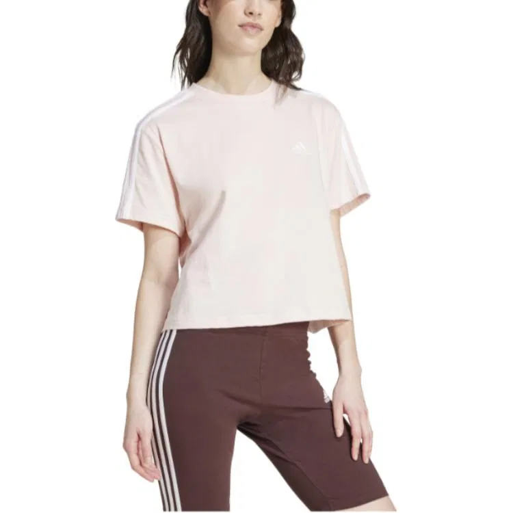Футболка женская Pink с круглым вырезом Adidas — фото 3