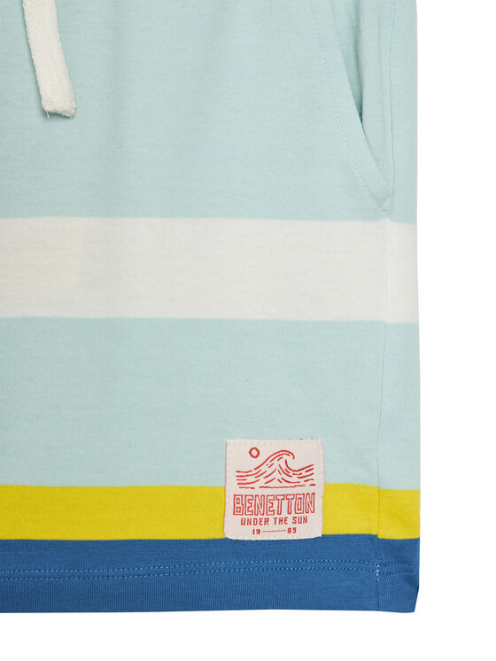 Спортивные шорты обычного кроя 3FZMG901U United Colors Of Benetton, зеленый — фото 3
