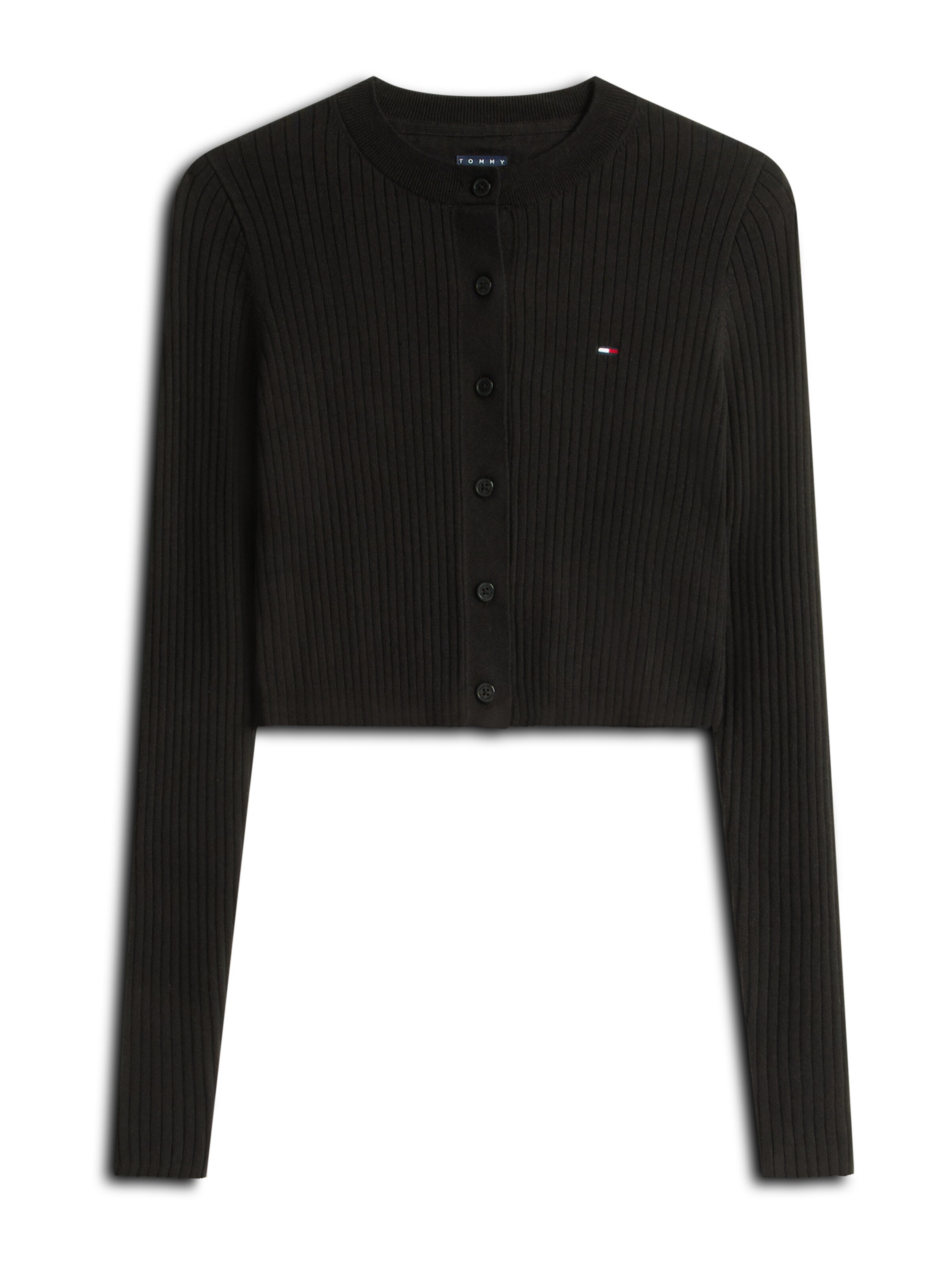 

Tommy Jeans Вязаный кардиган в черном цвете