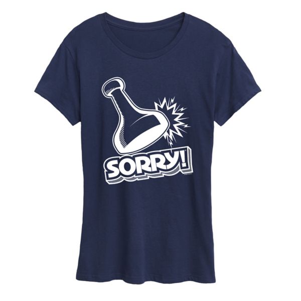 

Футболка с принтом "Женская фишка из игры Sorry" от Hasbro, синий