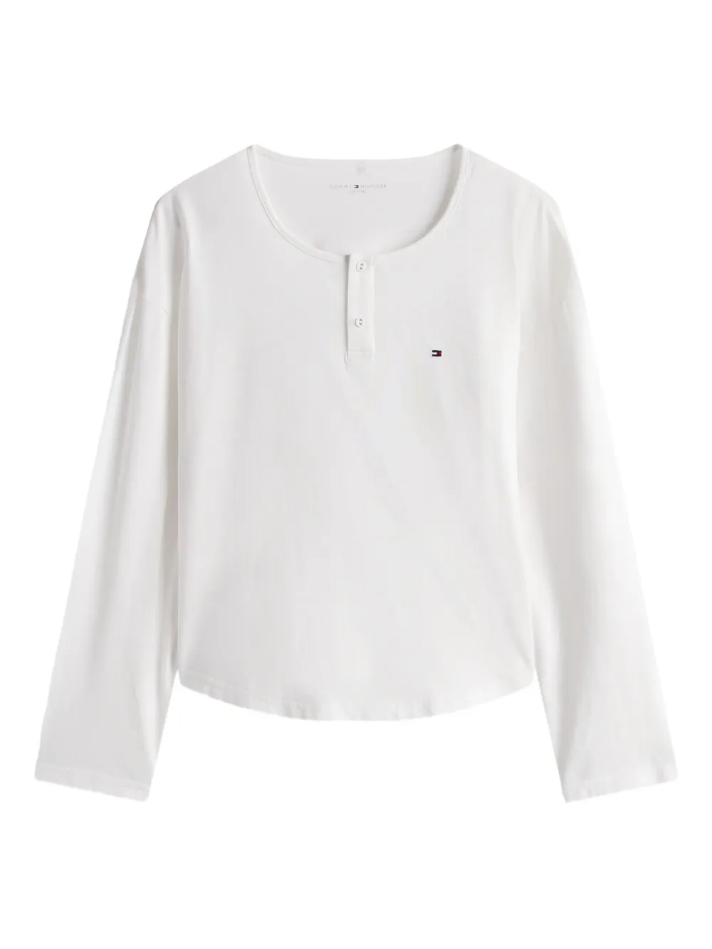 

Пижамный комплект с застежкой на пуговицы и брюками в полоску Tommy Hilfiger, белый