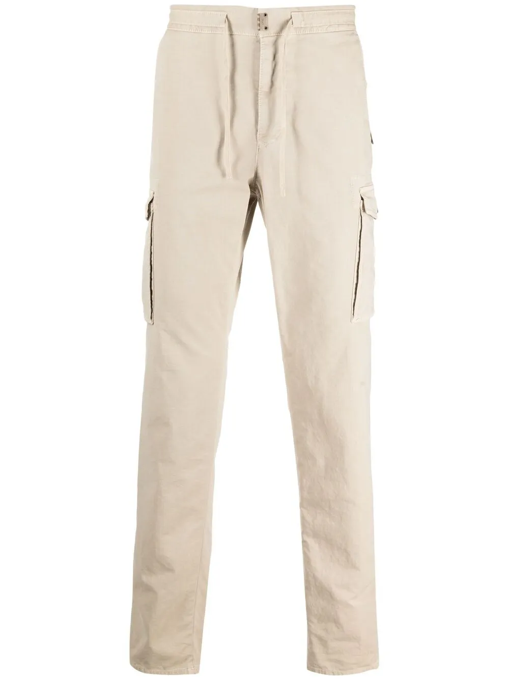 

Прямые брюки карго Incotex, нейтральный