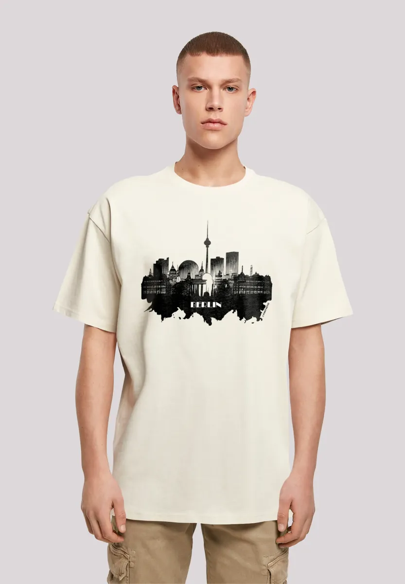 

Футболка F4NT4STIC "Cities Collection - Berlin skyline", принт, цвет Sand