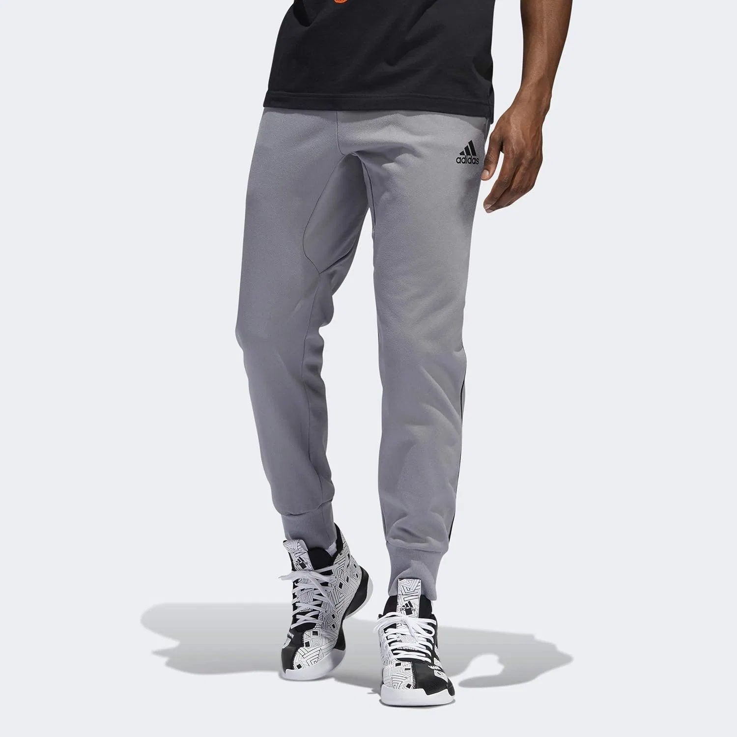 Брюки баскетбольные Adidas Sport мужские, серый