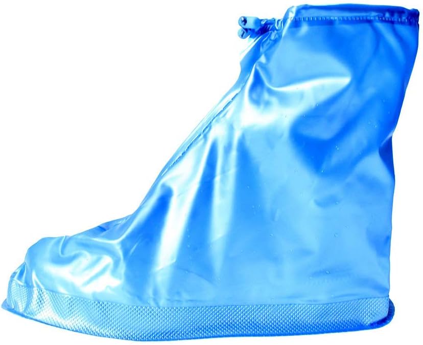 Child Waterproof Shoe Covers Outdoor Rain Overshoes for Girls Boys Chiximaxu, Blue — фото 2