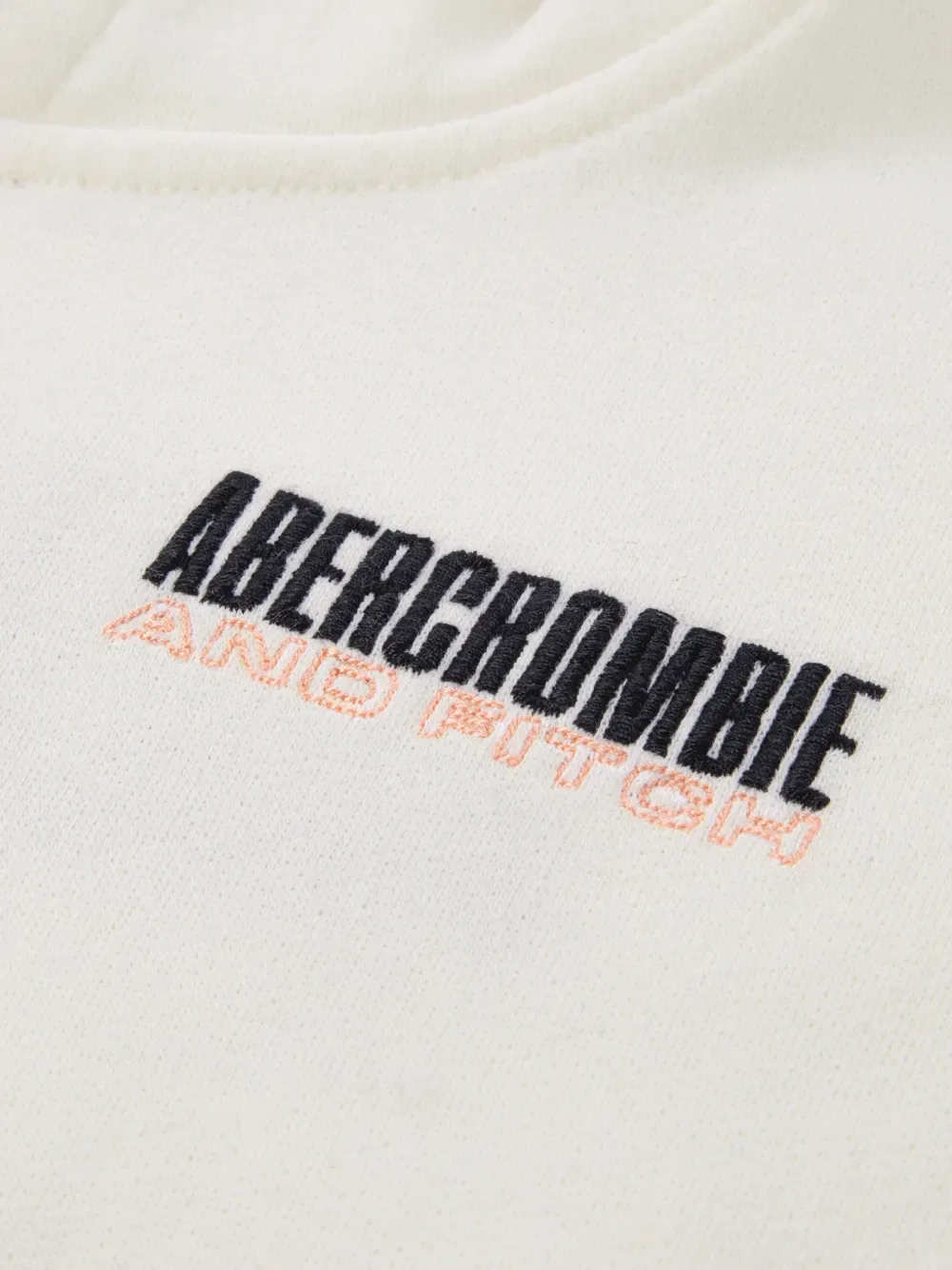 Худи с вышивкой Abercrombie Fitch Kids, нейтральный — фото 4