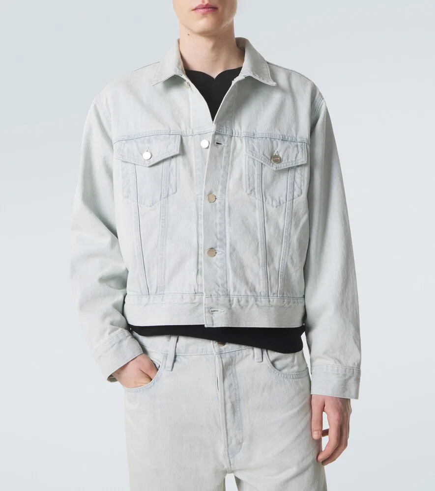 Джинсовая куртка Fear of God, синий — фото 2