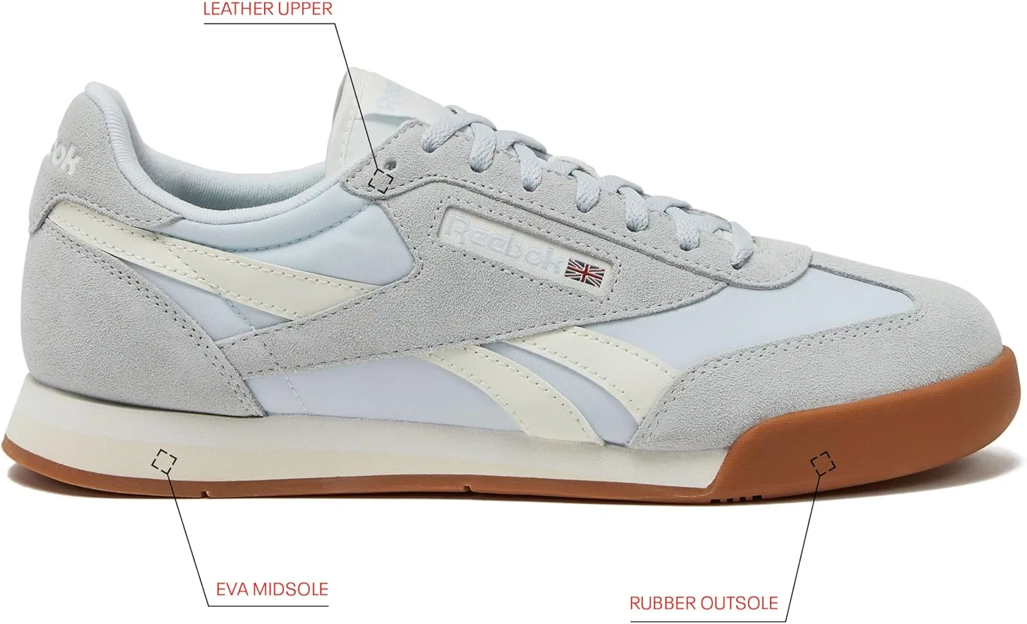 Мужские кроссовки Reebok унисекс Campio Xt, Moon Moon Chalk — фото 2