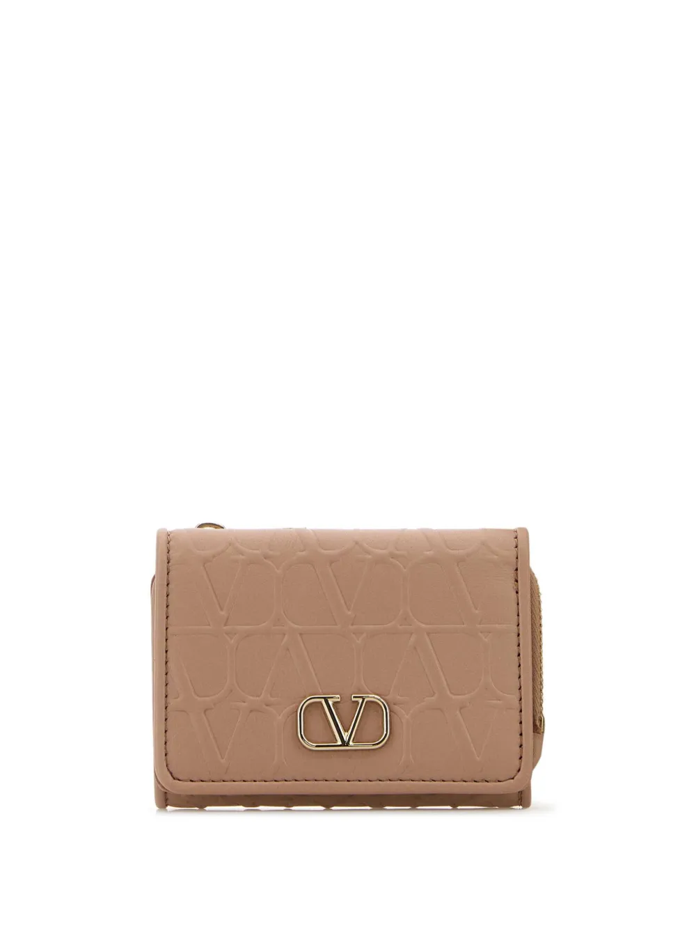 

Кошелек с логотипом vlogo signature VALENTINO GARAVANI, бежевый