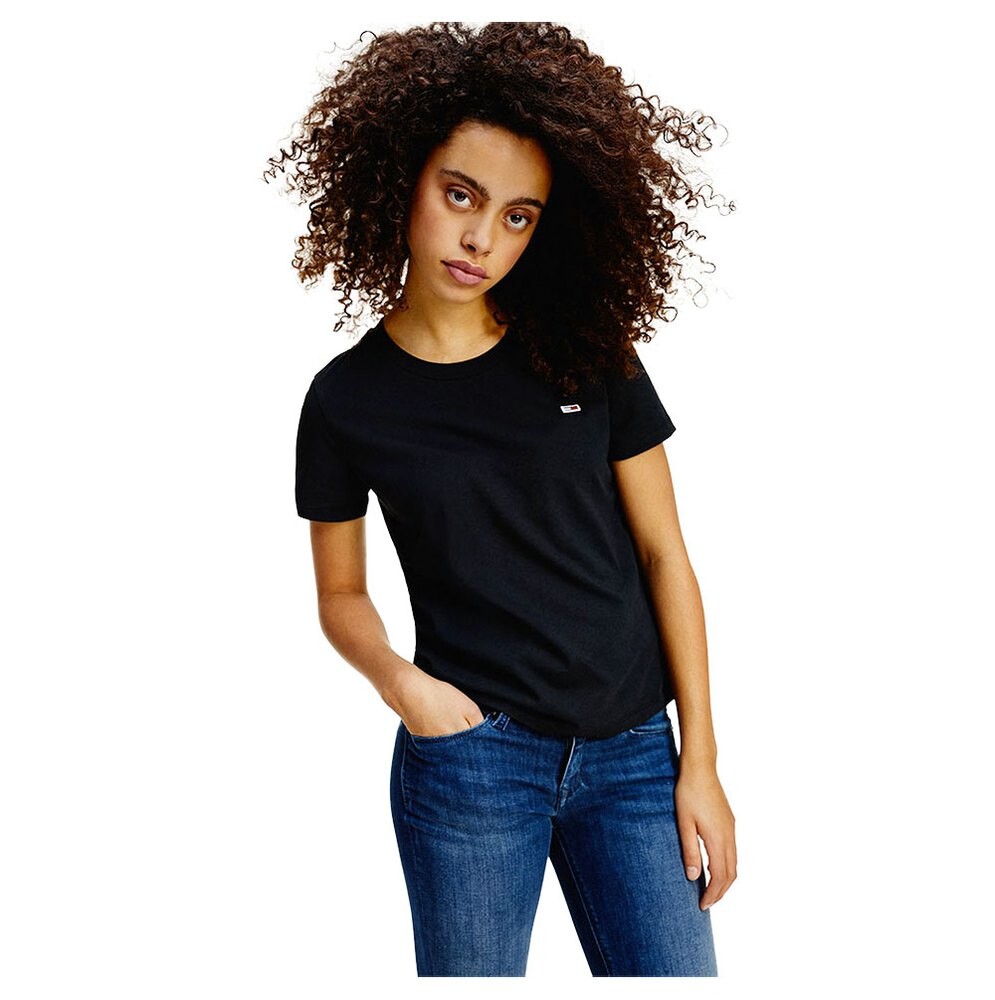 

Футболка с коротким рукавом Tommy Jeans Regular Jersey, черный