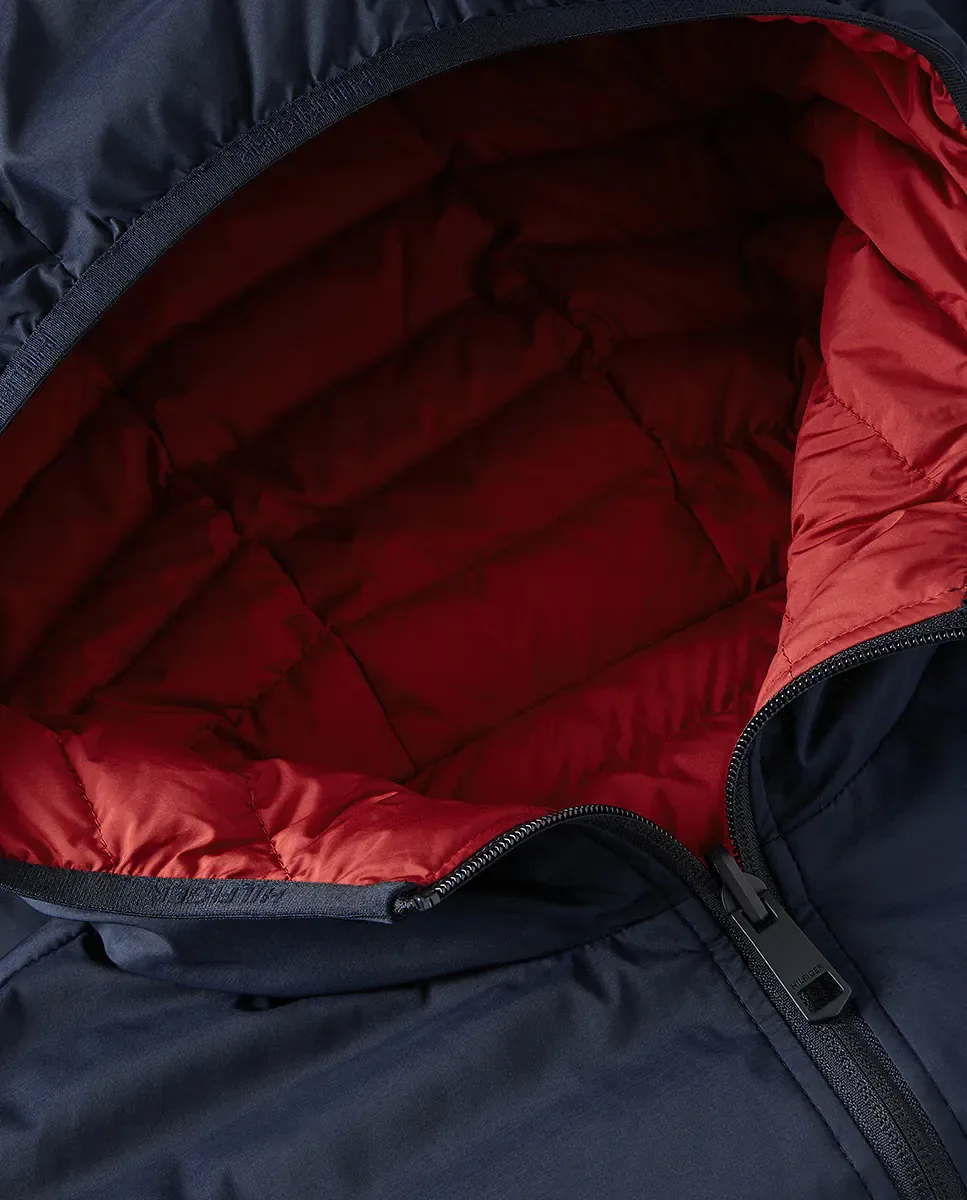 Женская двусторонняя куртка с капюшоном Tommy Hilfiger, темно-синий — фото 3