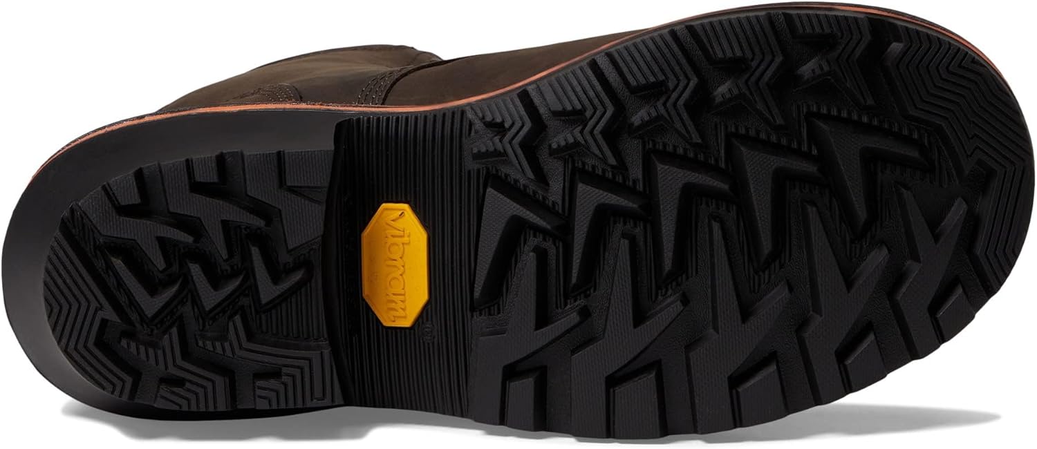 Мужские водонепроницаемые утепленные сапоги Chippewa Thunderstruck 10, стиль лесоруба, коричневая кожа, противоскользящие и маслостойкие, с сертификацией EH — фото 3