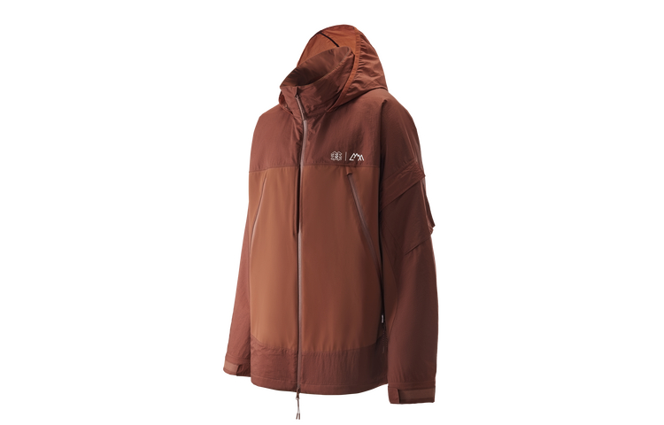 

KOLON SPORT Унисекс куртка софтшелл, Dark Brown DN