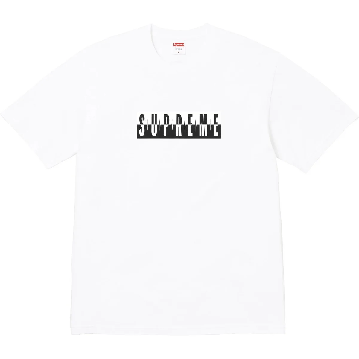 Футболка с разрезом Supreme, белый