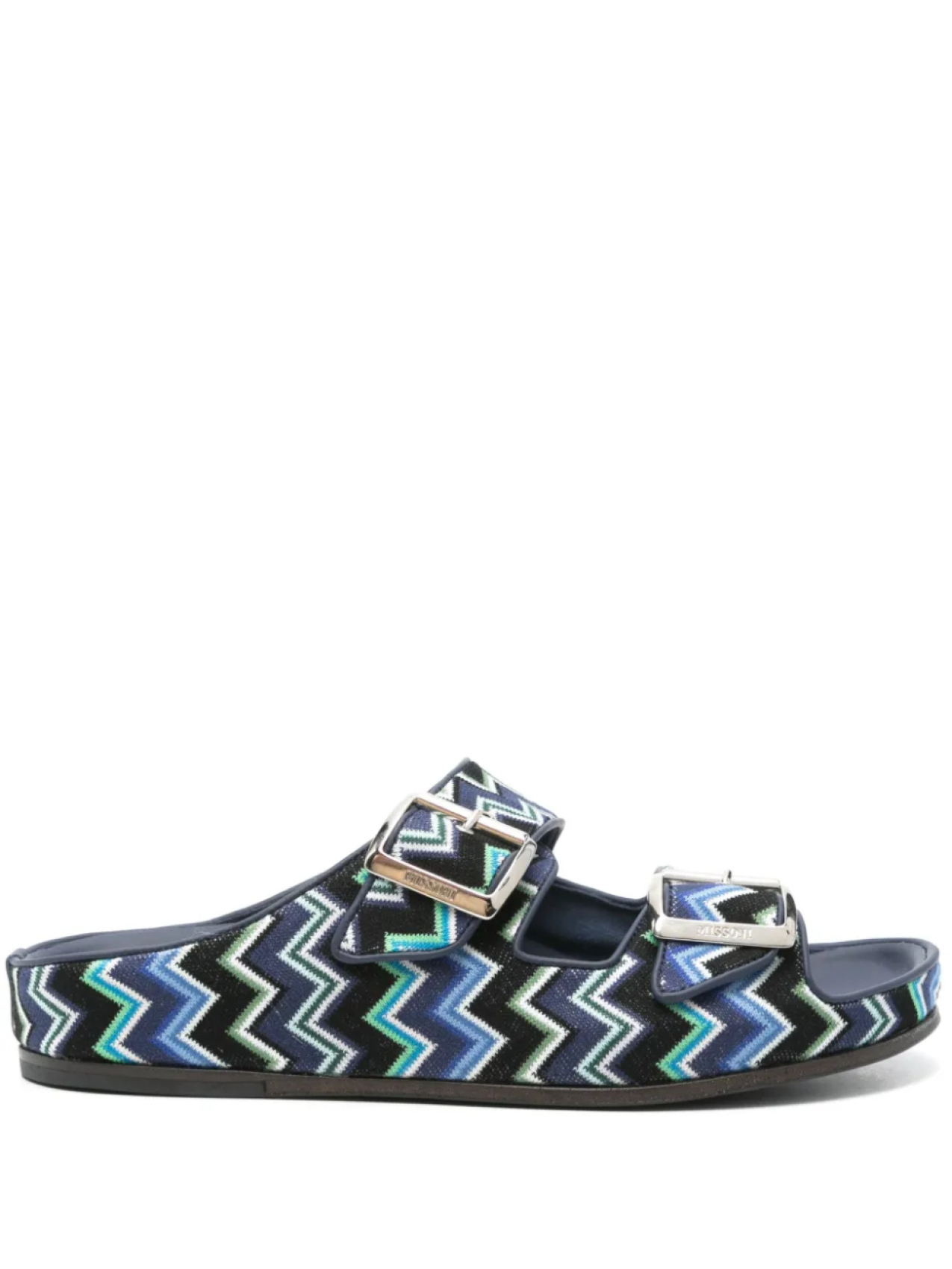 

Сандалии с зигзагом Missoni, синий