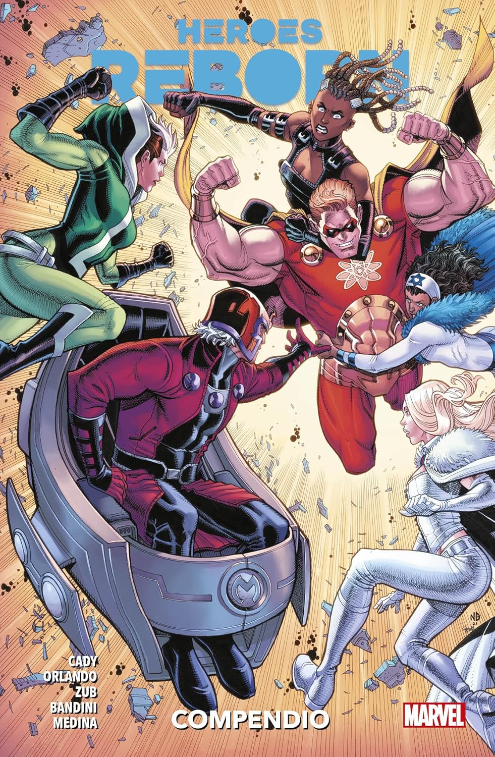 

100% Marvel coediciones héroes reborn. compendio 1 (PANINI ESPAÑA S.A.)