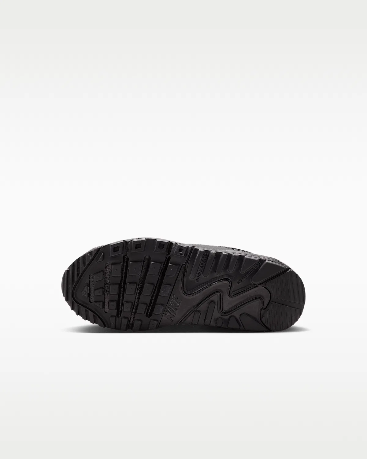 Кроссовки Nike Air Max 90 для малышей, Black/Turf Orange — фото 2