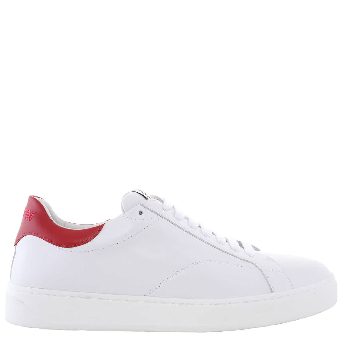

Лакированные кожаные кроссовки Lanvin DBB0, белый/красный