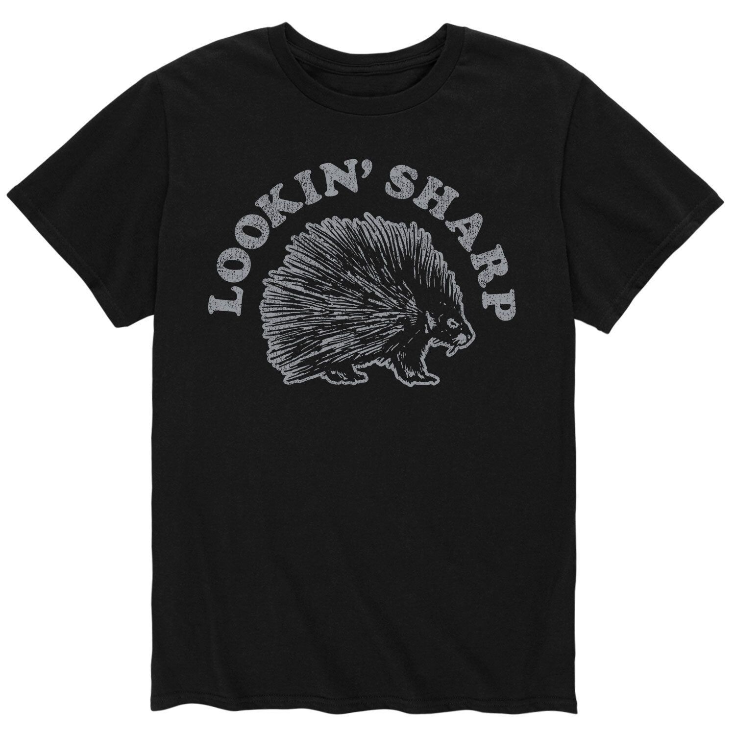 

Мужская футболка Lookin Sharp Porcupine Licensed Character