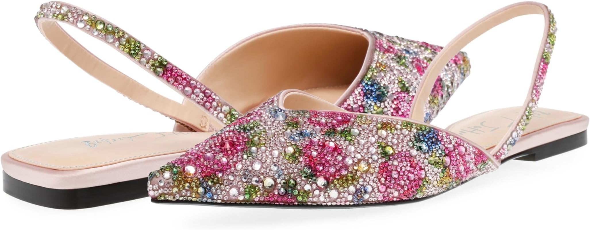 Балетки Vance Mule Blue by Betsey Johnson, цвет Floral Multi