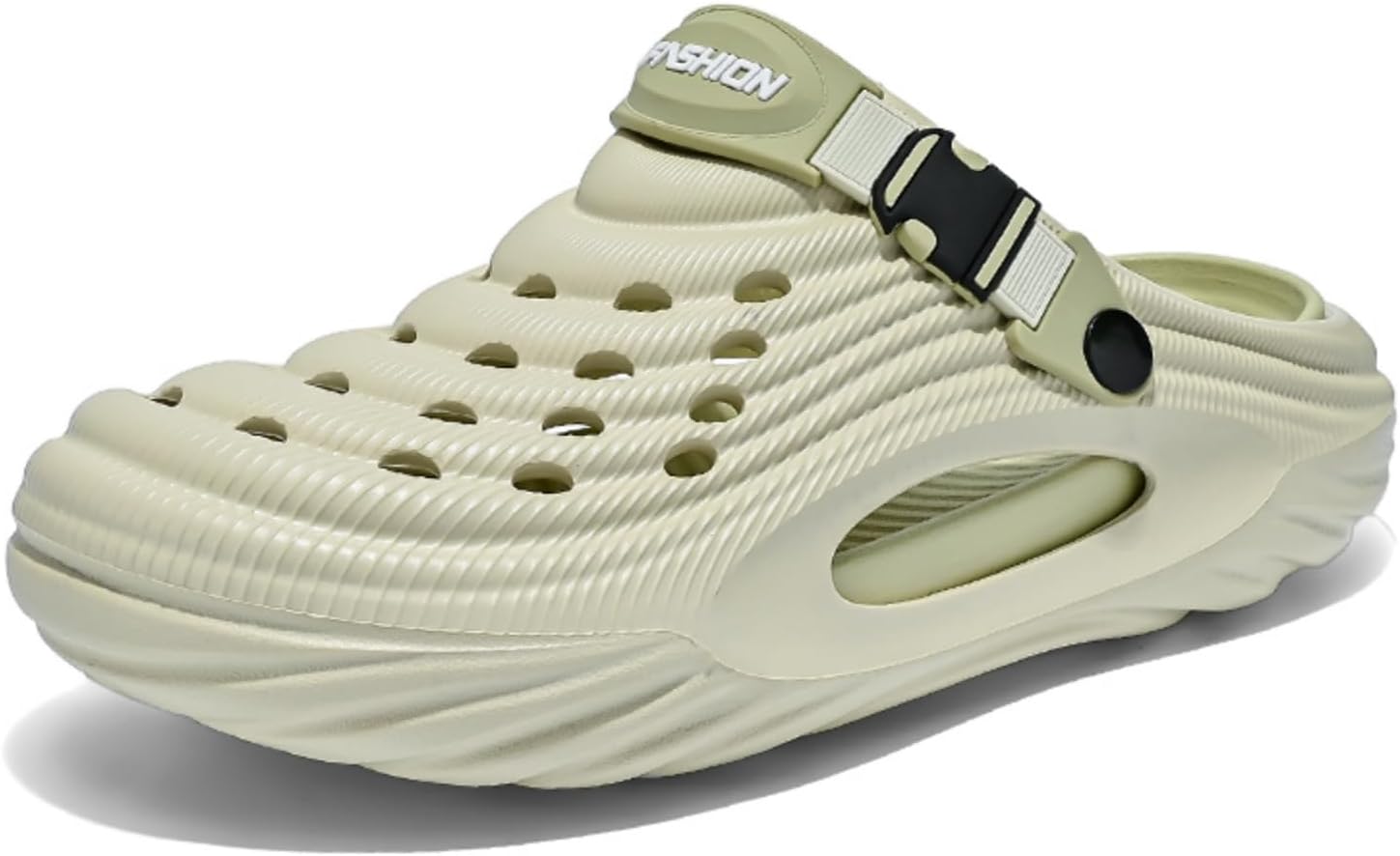 

Мужские летние сандалии и шлепанцы на EVA с уникальным дизайном, легкие и комфортные, идеальны для использования дома, на улице и на пляже Khwfjas, зеленый