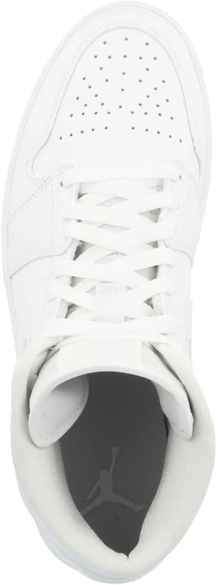Мужские кроссовки Nike Air Jordan 1 Mid, белый — фото 3
