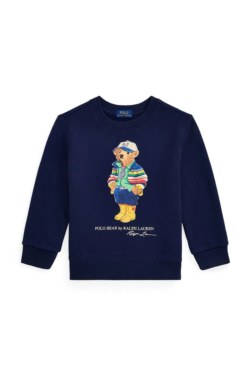 

Детская толстовка Polo Ralph Lauren, темно-синий