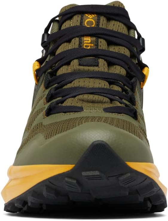 Columbia мужские треккинговые ботинки Facet 75 Mid Outdry, Nori/Golden Yellow — фото 3
