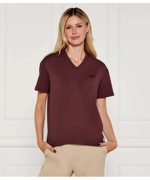 

Футболка Regular fit Aeronautica Militare, красный