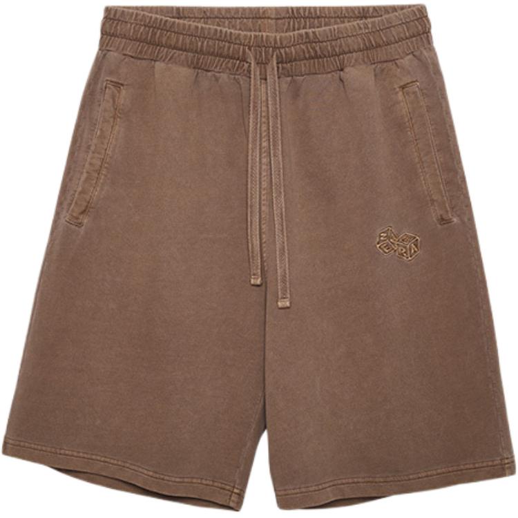 

New Era Повседневные шорты унисекс коричневые