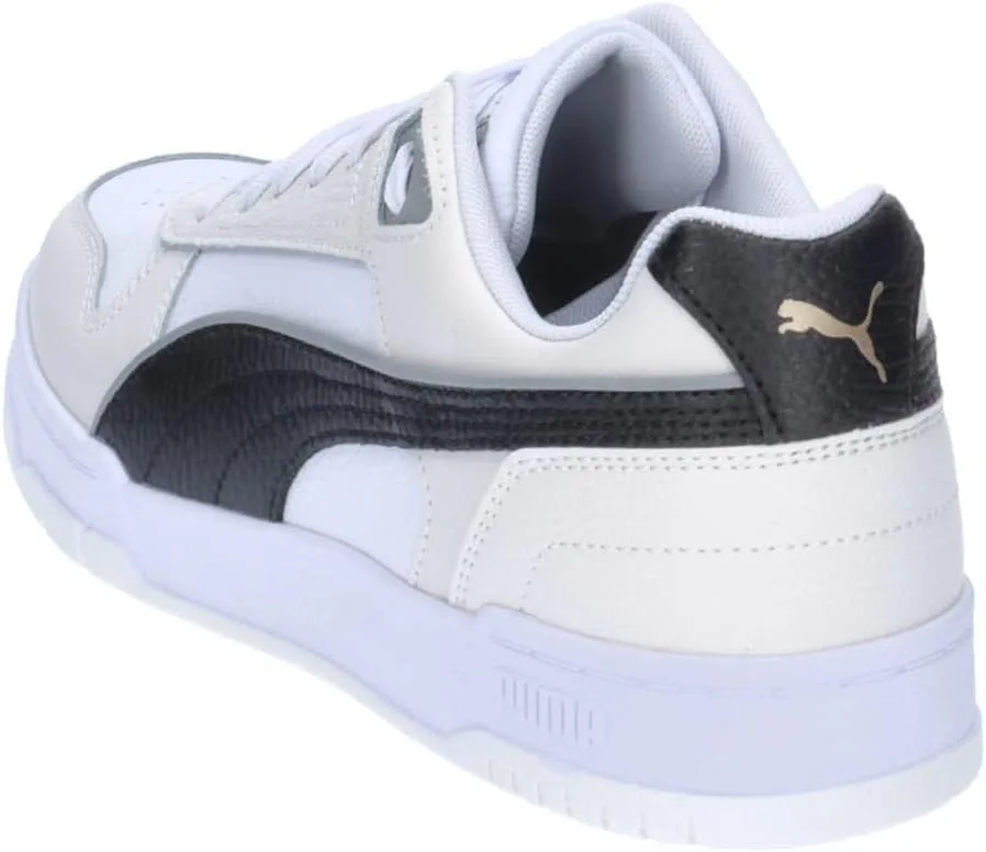 Кроссовки RBD Game Low Track Shoe Puma, белый/черный/серый — фото 4