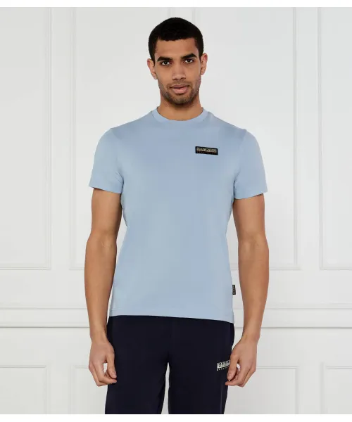 

Футболка с-иаато Regular fit Napapijri, синий