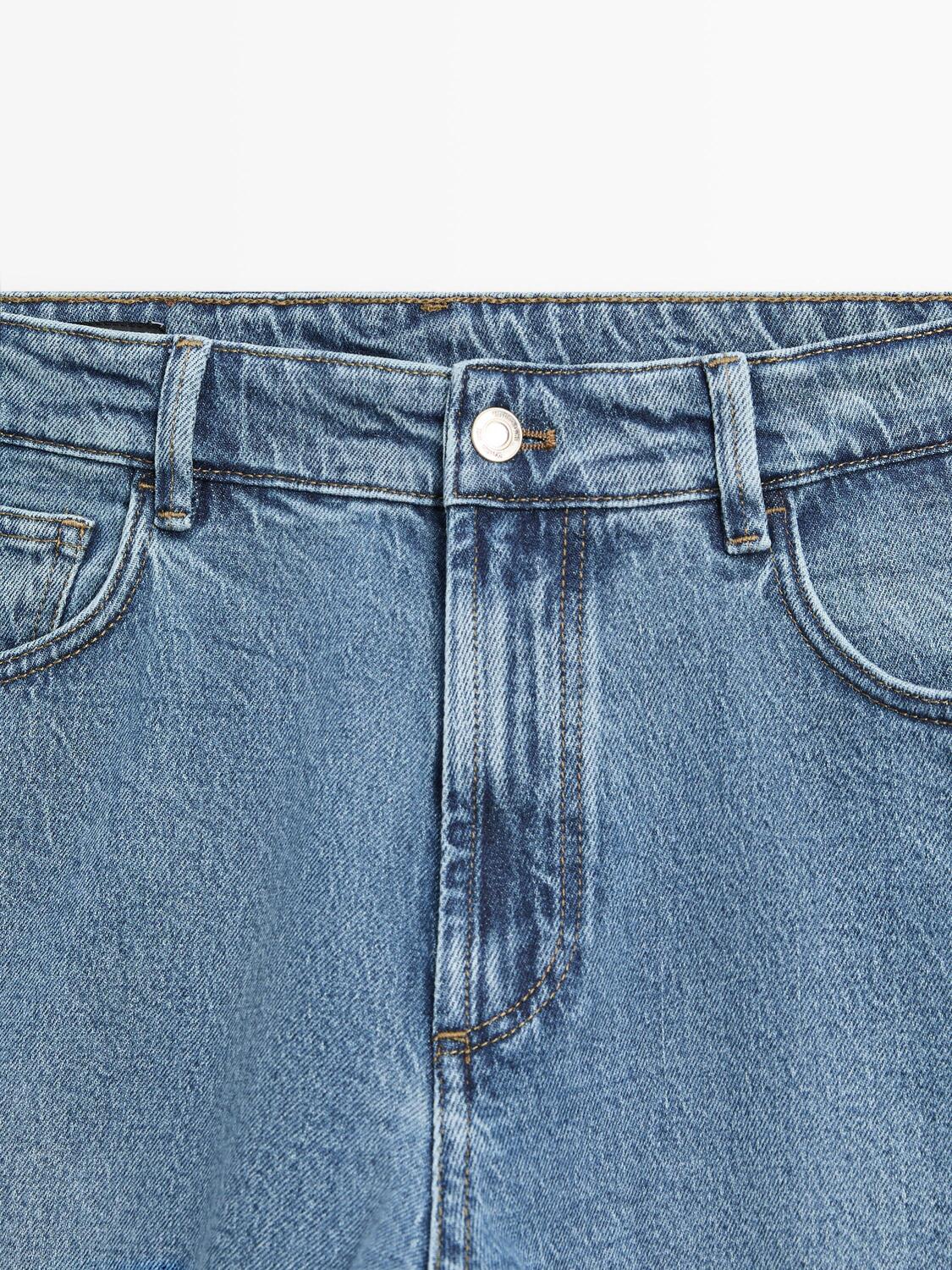 Джинсы зауженного кроя Massimo Dutti, light blue — фото 2