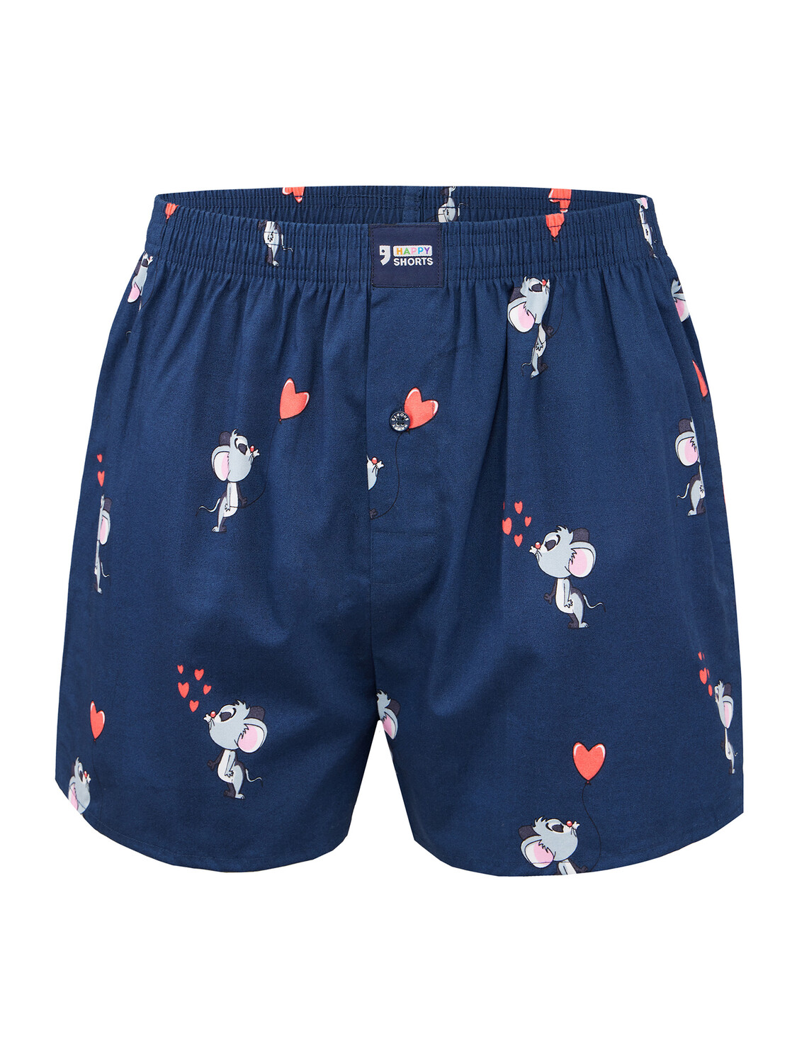 

Боксеры Happy Shorts Boxer Motives, цвет Mouse with Hearts