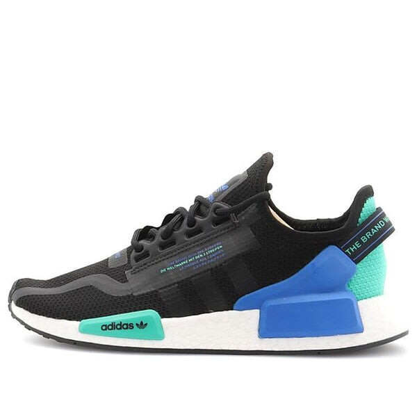 

Кроссовки nmd_r1 v2 'black cyan' Adidas, черный