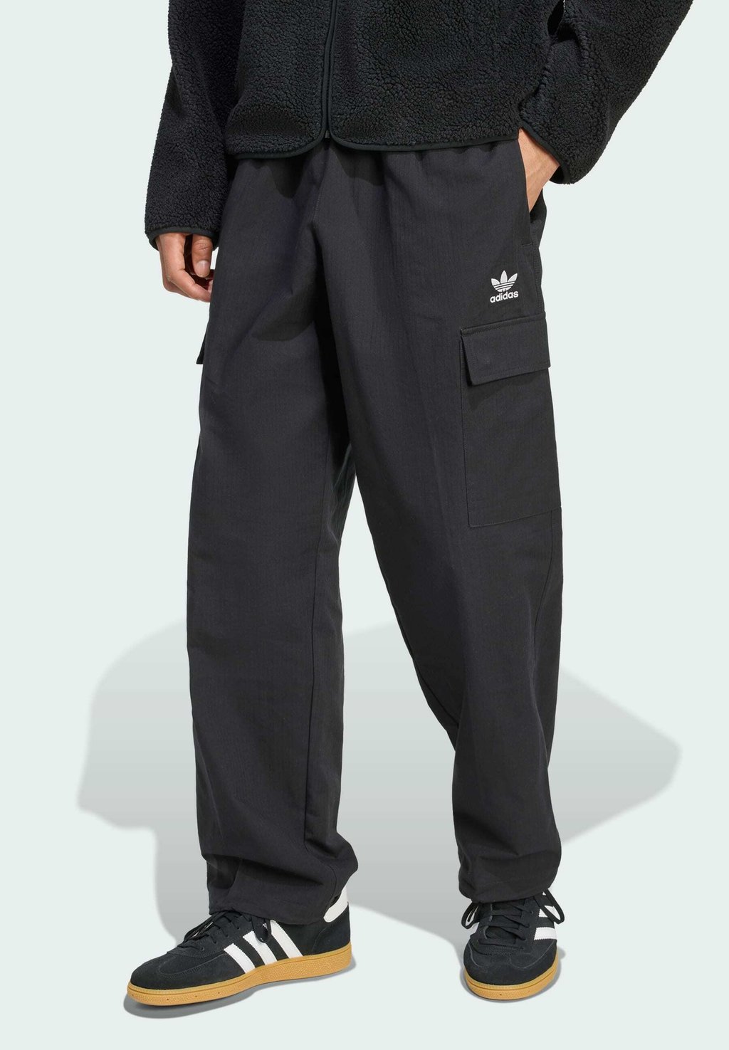 

Брюки-карго TREFOIL ESSENTIALS Adidas Originals, черный